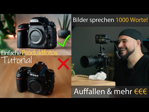 Produktfotografie - Schnell, einfach aber gute Produktfotos machen!